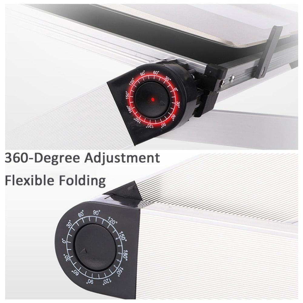 Ergonomic adjustable laptop holder for home office