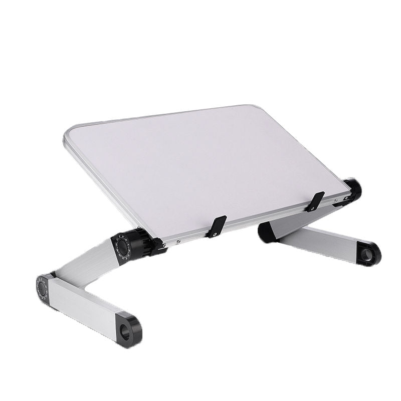 Foldable laptop and tablet stand for travel