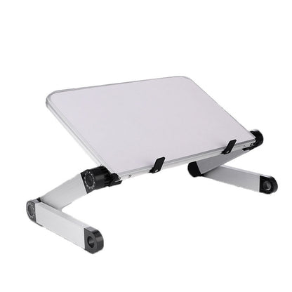 Foldable laptop and tablet stand for travel