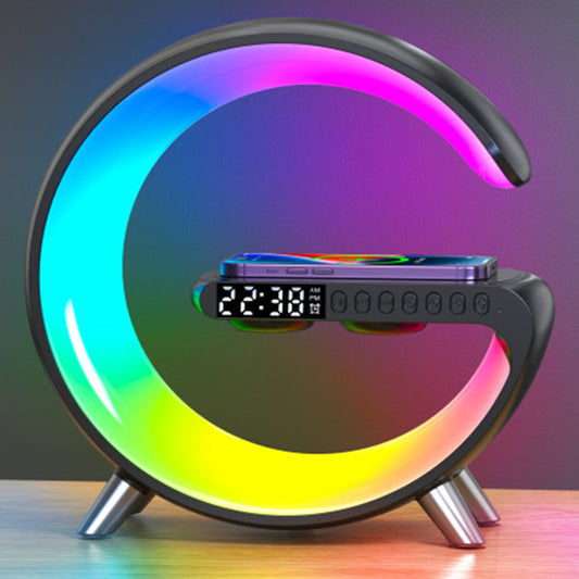 G-shaped smart LED lamp with ambient lighting