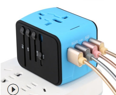 International power adapter for worldwide travel