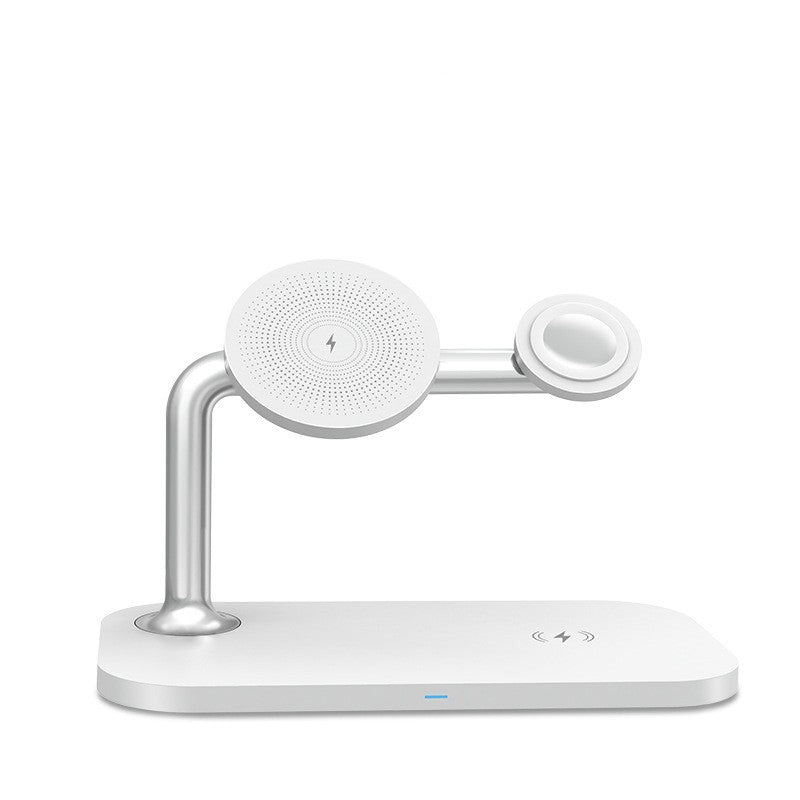 Fast magnetic wireless charger for MagSafe compatible iPhones and Apple accessories.