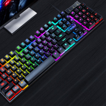 Gaming keyboard with multimedia shortcut controls