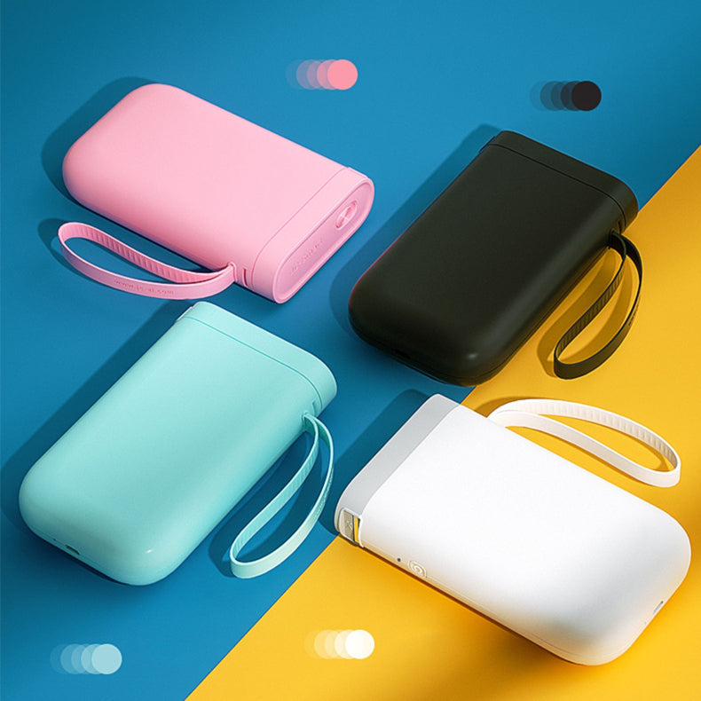 Portable Bluetooth label printer for home and office organization