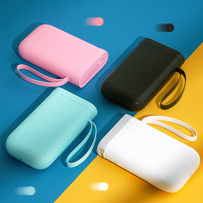 Portable Bluetooth label printer for home and office organization