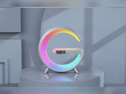 Bluetooth speaker and LED lamp demonstration