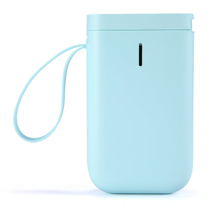 Thermal label maker creating labels for storage bins and household organization