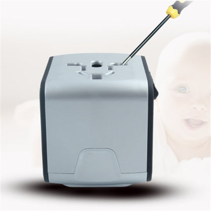 Travel power adapter with USB charging port