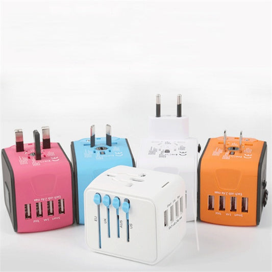 Universal travel adapter with USB charger