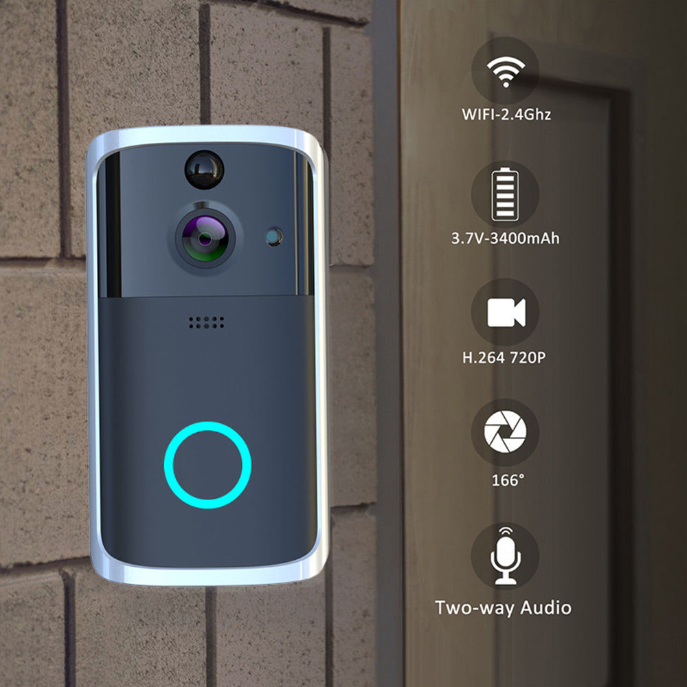 Video doorbell with two-way audio and mobile app